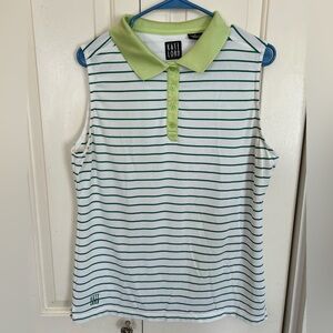 Kate Lord Sleeveless  Athletic Golf Type Blouse Size  XL